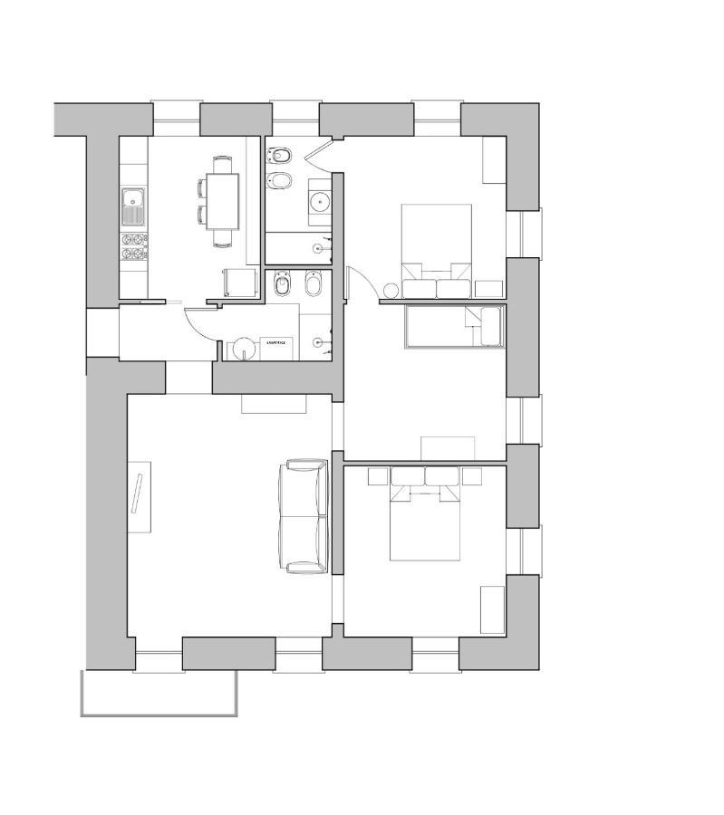 La Scialuppa Appartement Camogli Buitenkant foto